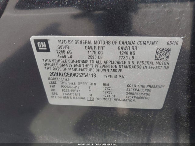 Chevrolet Equinox Lt