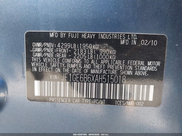 Subaru Impreza 2.5i Premium