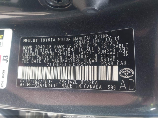 Toyota Corolla S