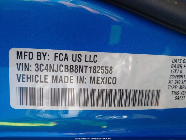 Jeep Compass Latitude Fwd