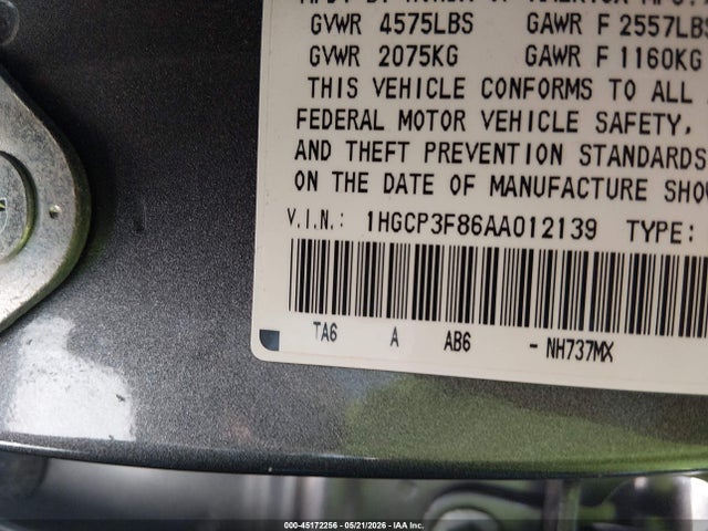 Honda Accord 3.5 Ex-l