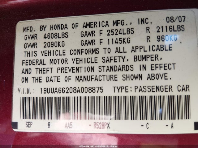 Acura TL 3.2