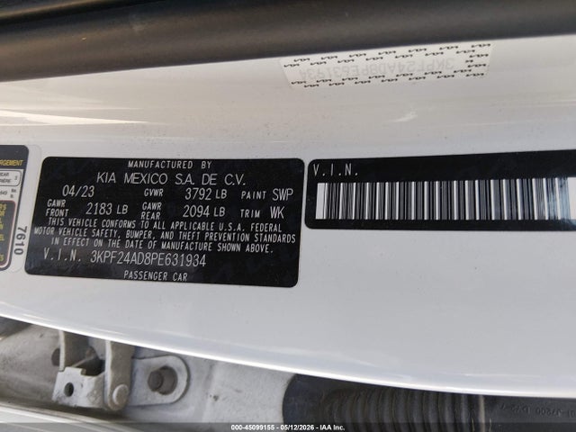 Kia Forte Lxs