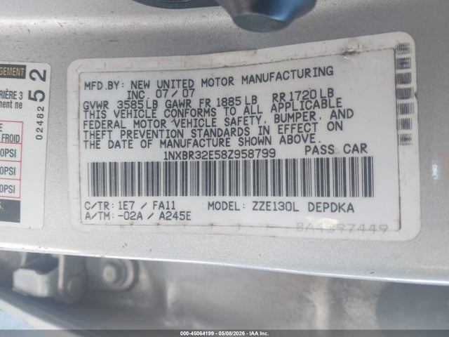 Toyota Corolla Ce