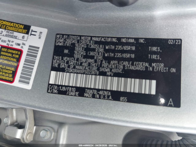 Toyota Highlander Le