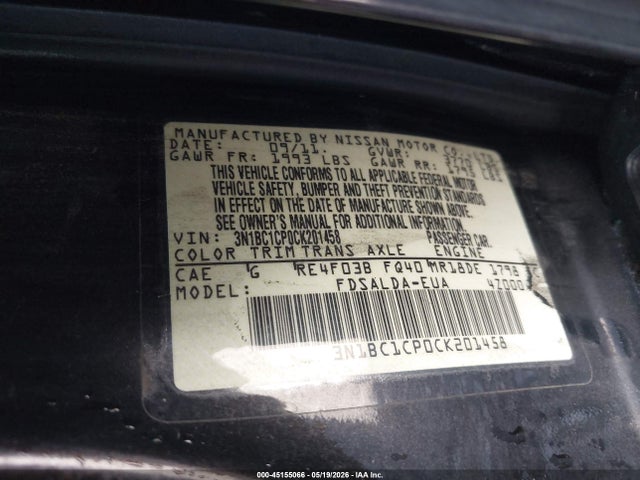 Nissan Versa 1.8 S