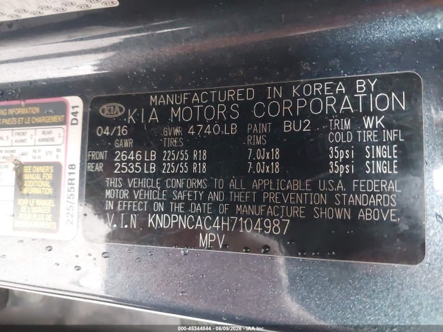 Kia Sportage Ex