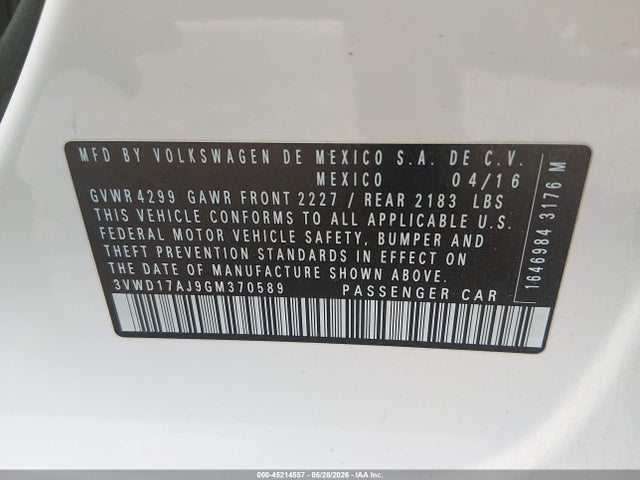 Volkswagen Jetta 1.8t Sport