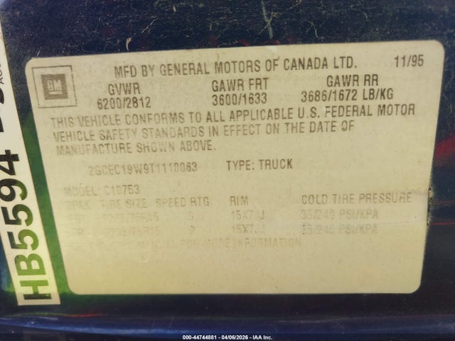 Chevrolet Gmt C1500