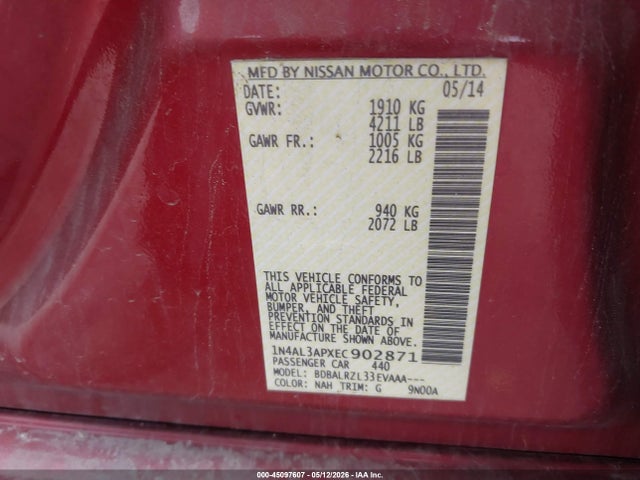 Nissan Altima 2.5 S