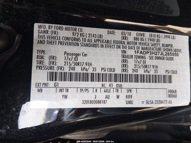 Ford Focus Sel