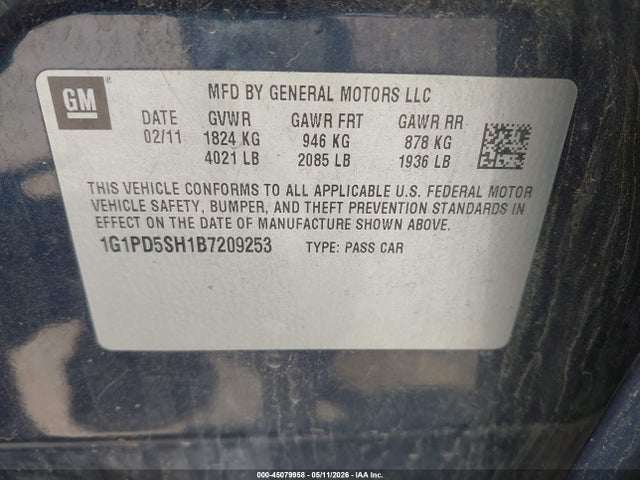 Chevrolet Cruze Ls