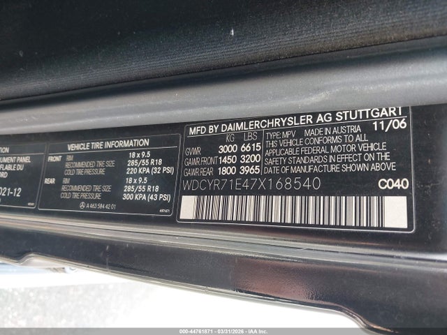 Mercedes-Benz G-Class 4matic