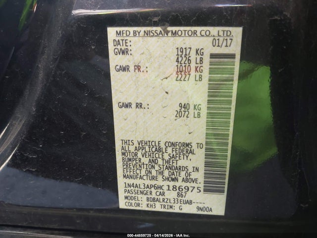 Nissan Altima 2.5 Sl