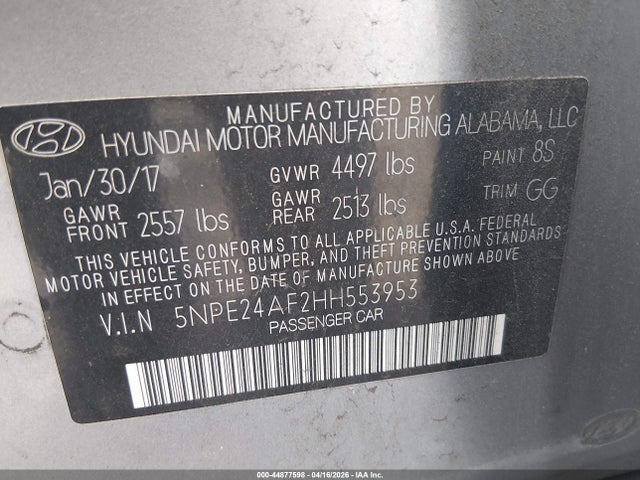 Hyundai SONATA Se