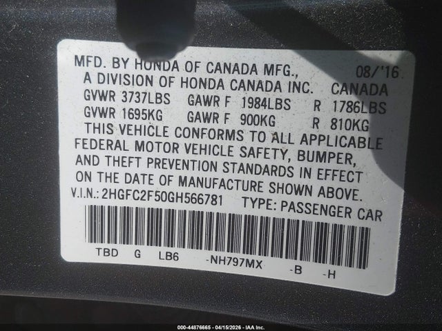 Honda Civic Lx