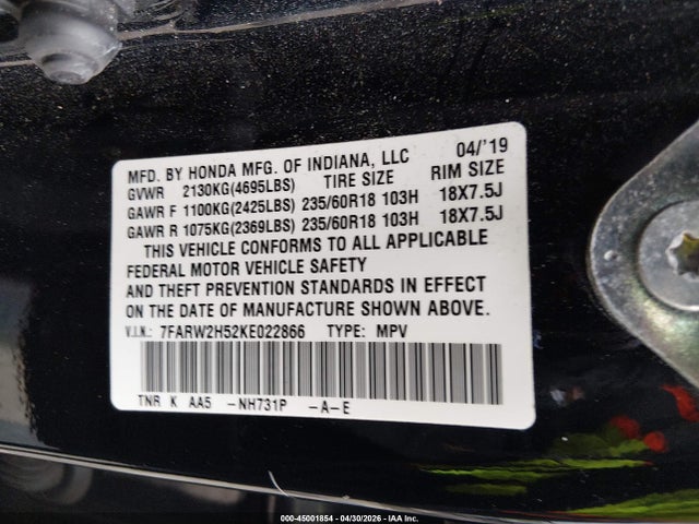 Honda CR-V Ex