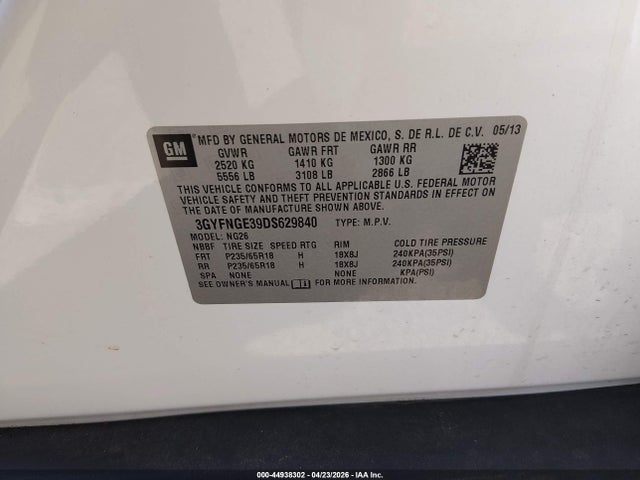 Cadillac SRX Luxury Collection