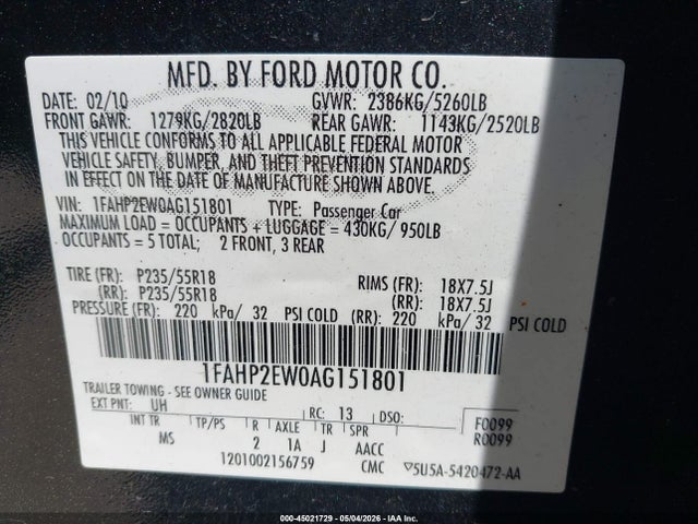 Ford Taurus Sel