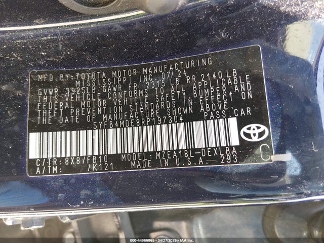 Toyota Corolla Le