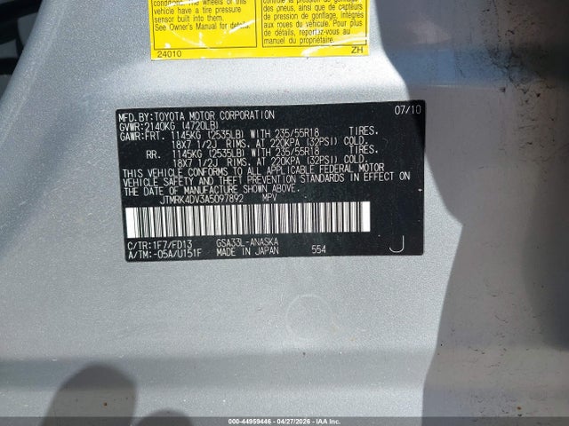 Toyota RAV4 Sport V6