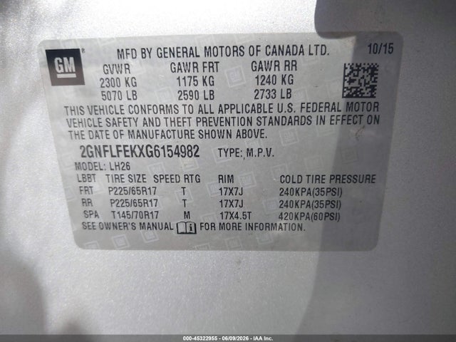 Chevrolet Equinox Lt