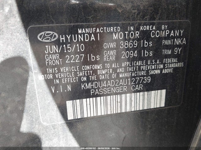 Hyundai ELANTRA Gls