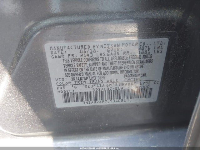 Nissan Sentra S