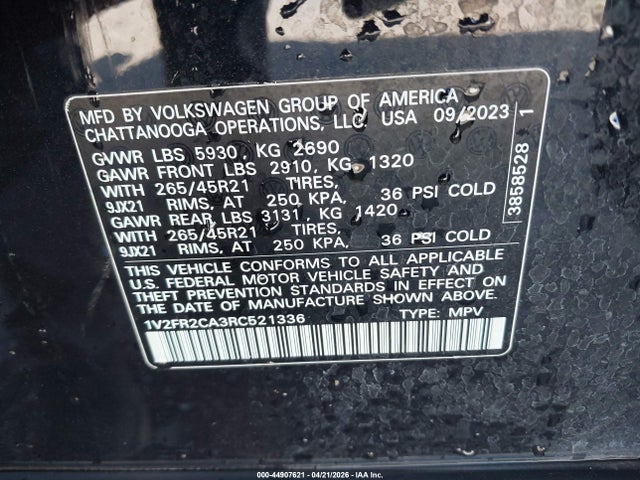 Volkswagen Atlas 2.0t Sel Premium R-line