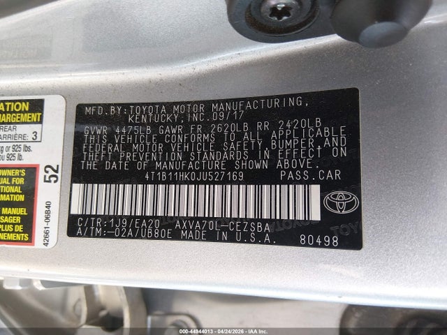 Toyota Camry Se