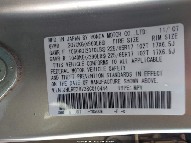 Honda CR-V Ex-l
