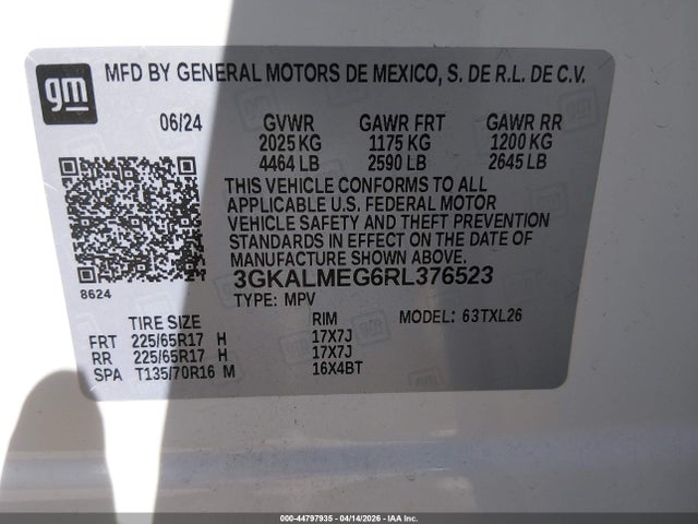 GMC Terrain Fwd Sle
