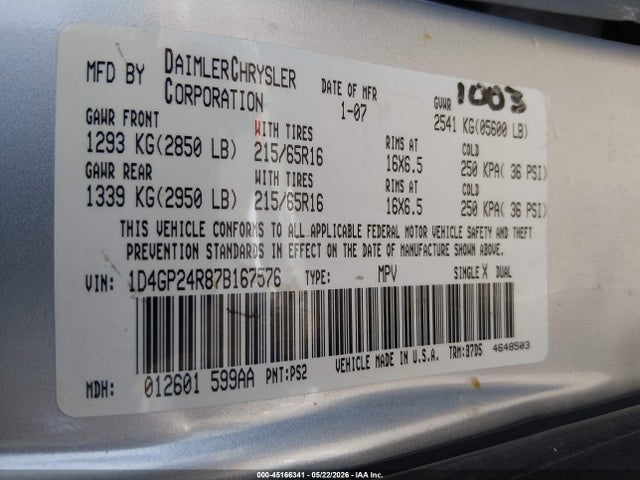 Dodge Grand Caravan Se