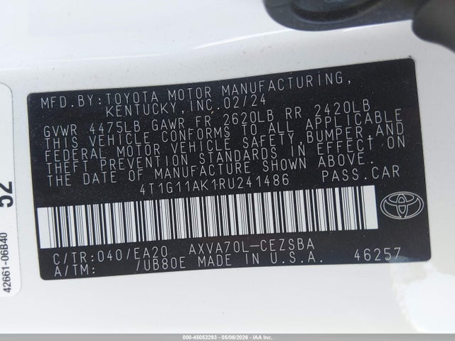 Toyota Camry Se