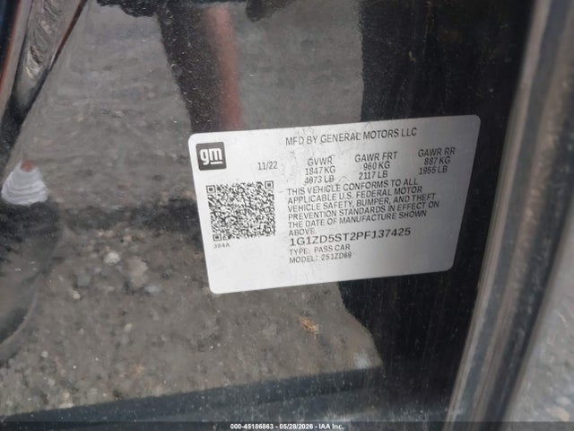 Chevrolet Malibu Fwd 1lt