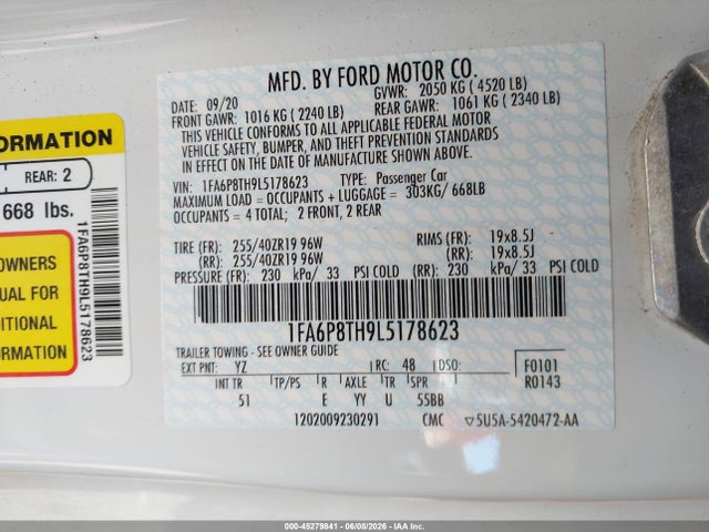 Ford Mustang Ecoboost Premium Fastback