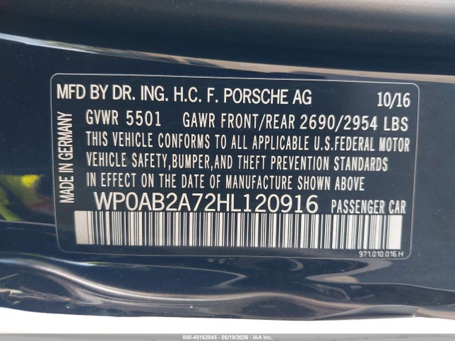 Porsche Panamera 4s