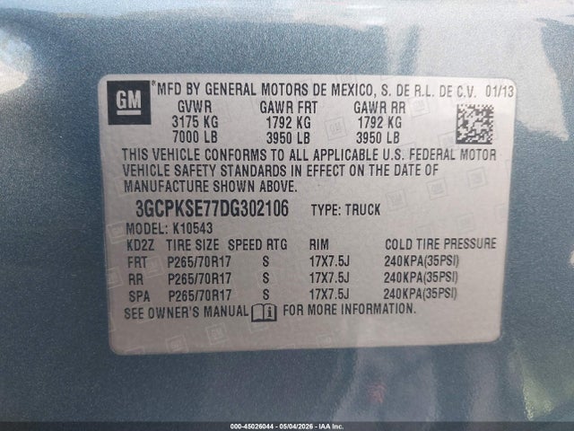 Chevrolet Silverado 1500 Lt