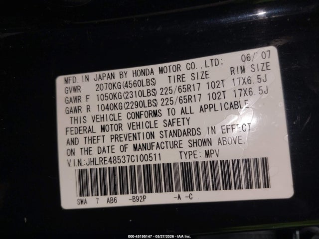 Honda CR-V Ex