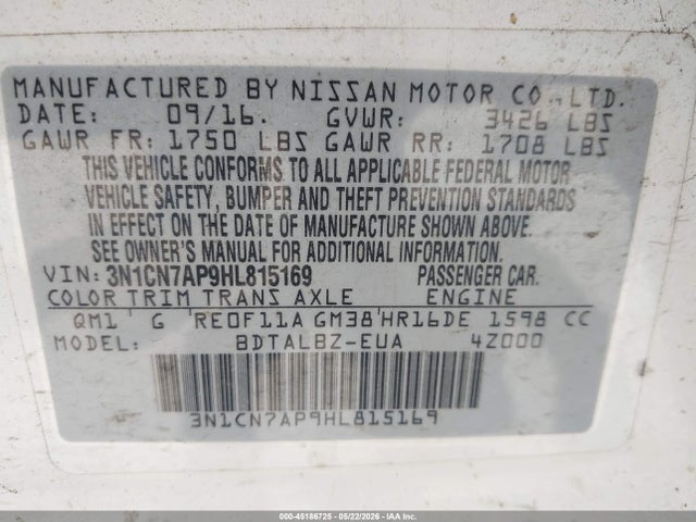 Nissan Versa