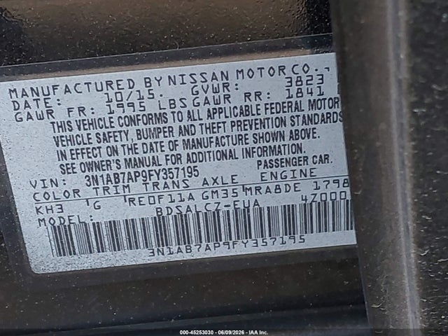 Nissan Sentra S