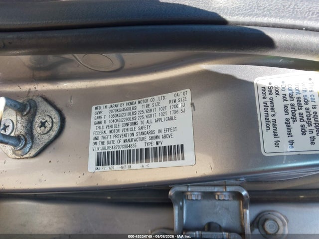 Honda CR-V Ex-l