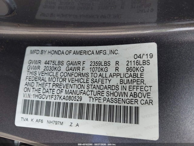 Honda Accord Sport