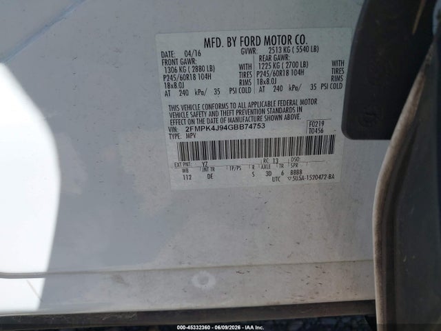 Ford Edge Sel