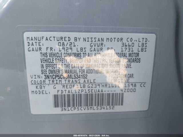 Nissan Kicks Sv Xtronic Cvt