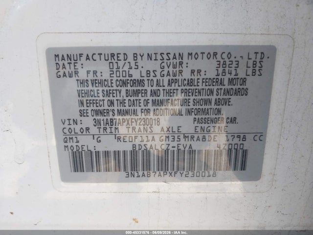 Nissan Sentra S