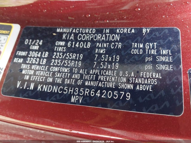 Kia Carnival Ex
