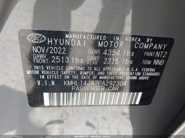 Hyundai SONATA Sel