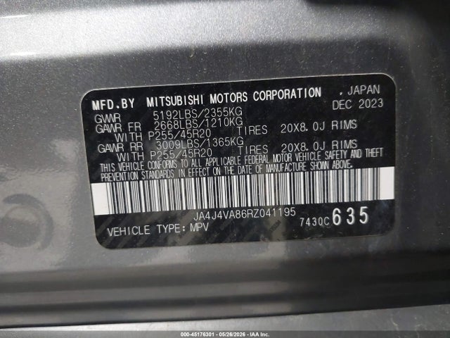 Mitsubishi Outlander Se 2.5 S-awc