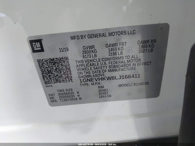 Chevrolet Traverse Awd Lt Leather